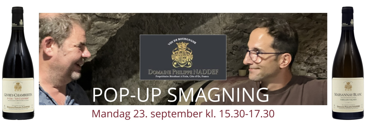 The Wine has landed  Pop-up smagning hos Wineadvisor