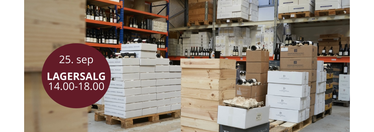 Efterrets frste LAGERSALG hos Wineadvisor