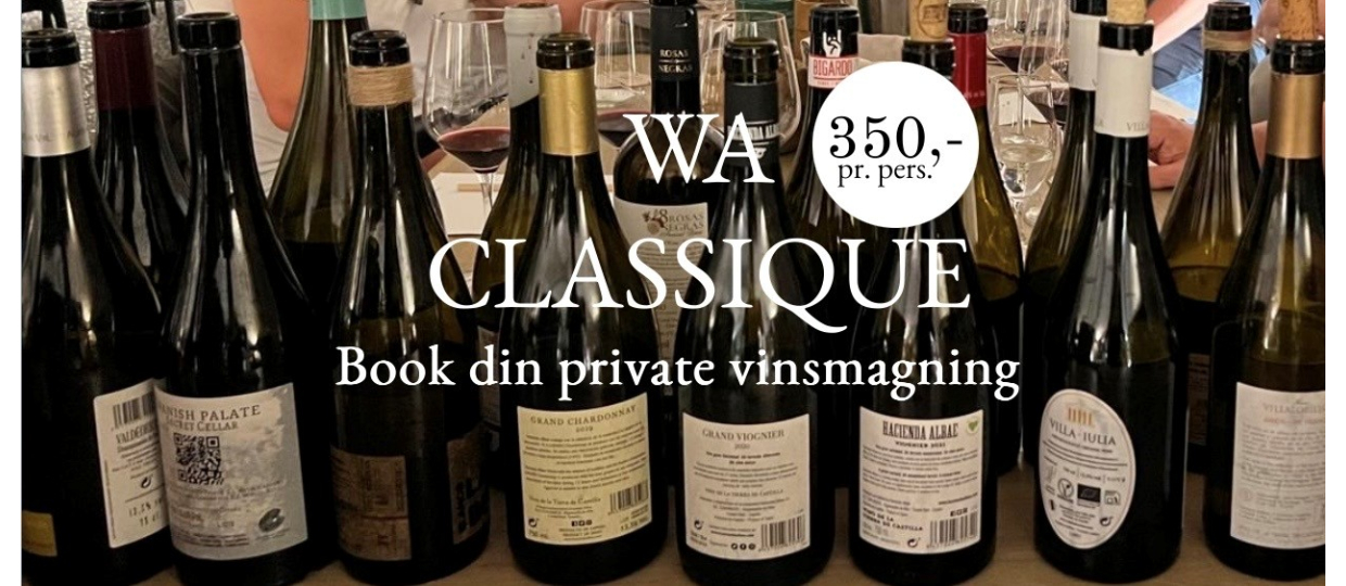 Privat vinsmagning for op til 10 personer