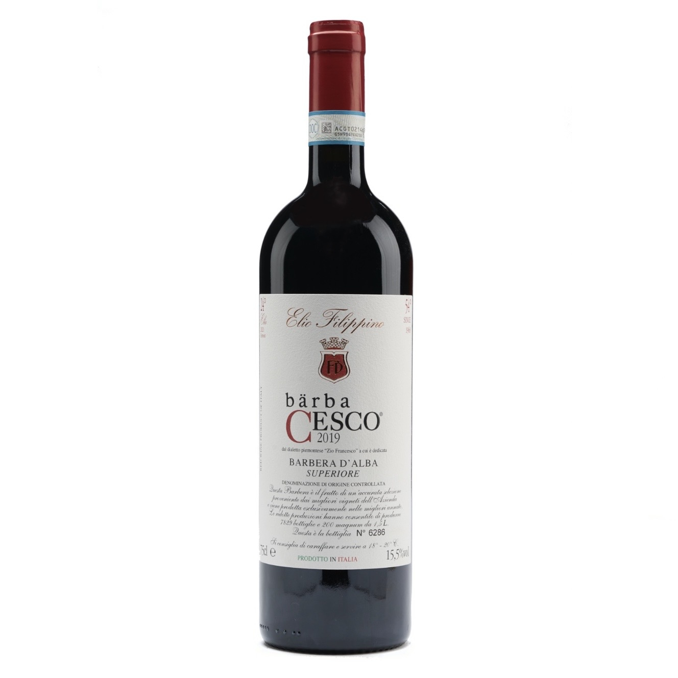 Elio Filippino, Barbera d�Alba Superiore �B�rba Cesco�