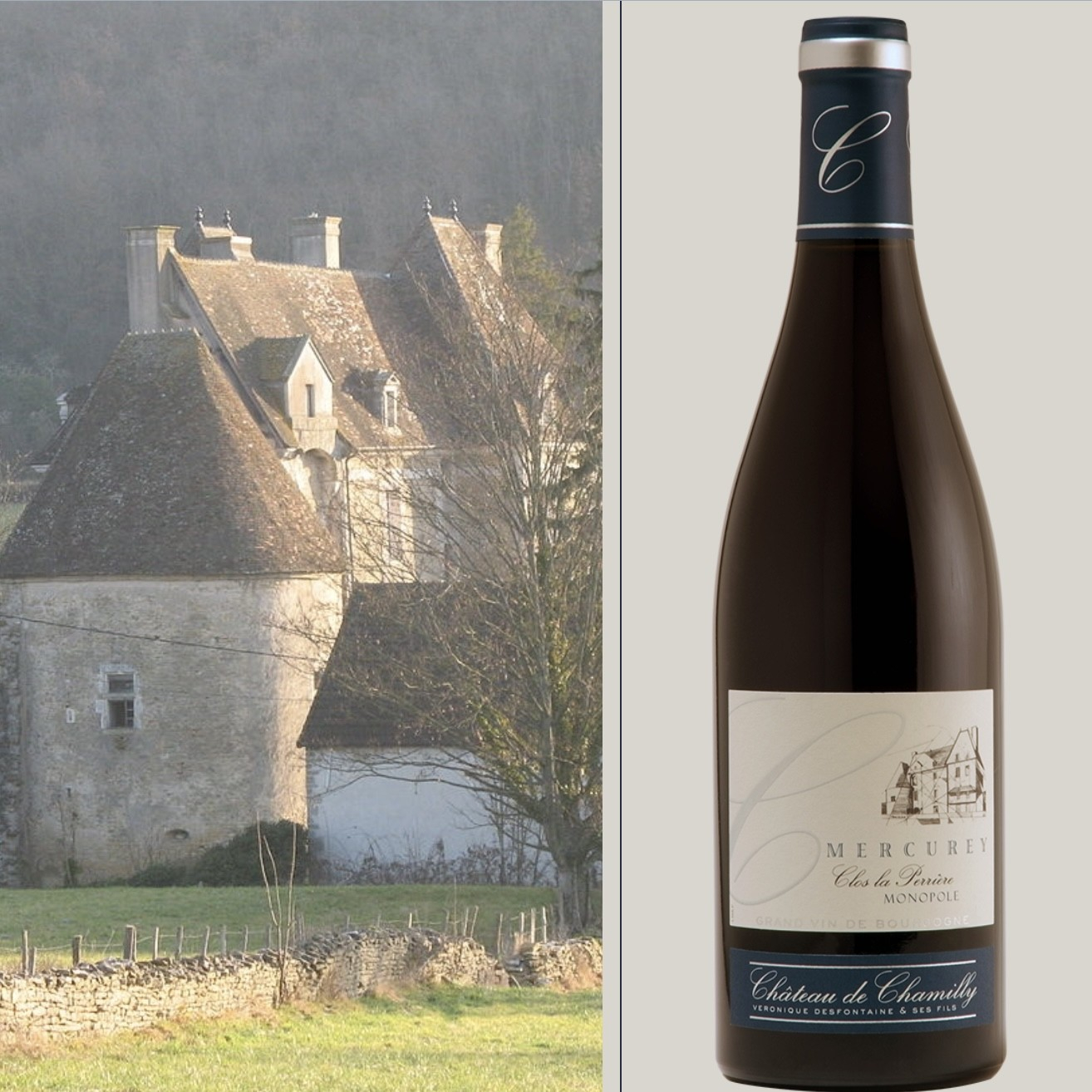Ch�teau de Chamilly, Mercurey Clos la Perriere