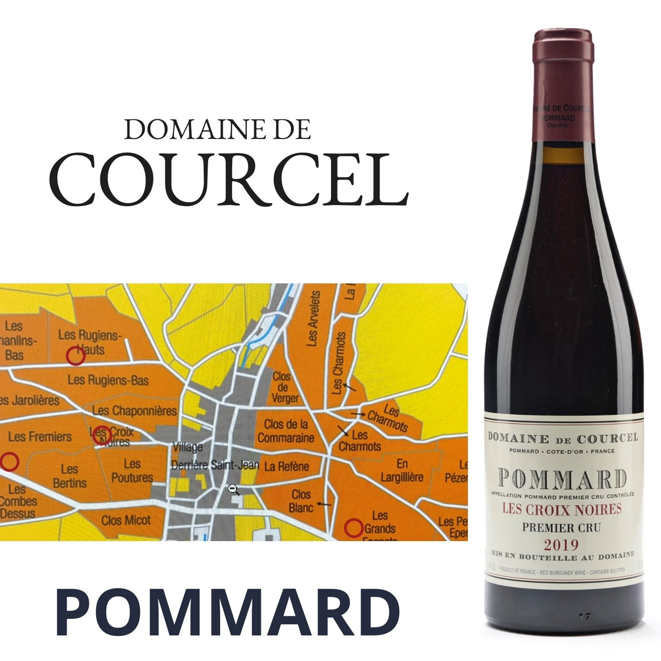 Domaine de Courcel, Pommard, Les Croix Noires Premier cru