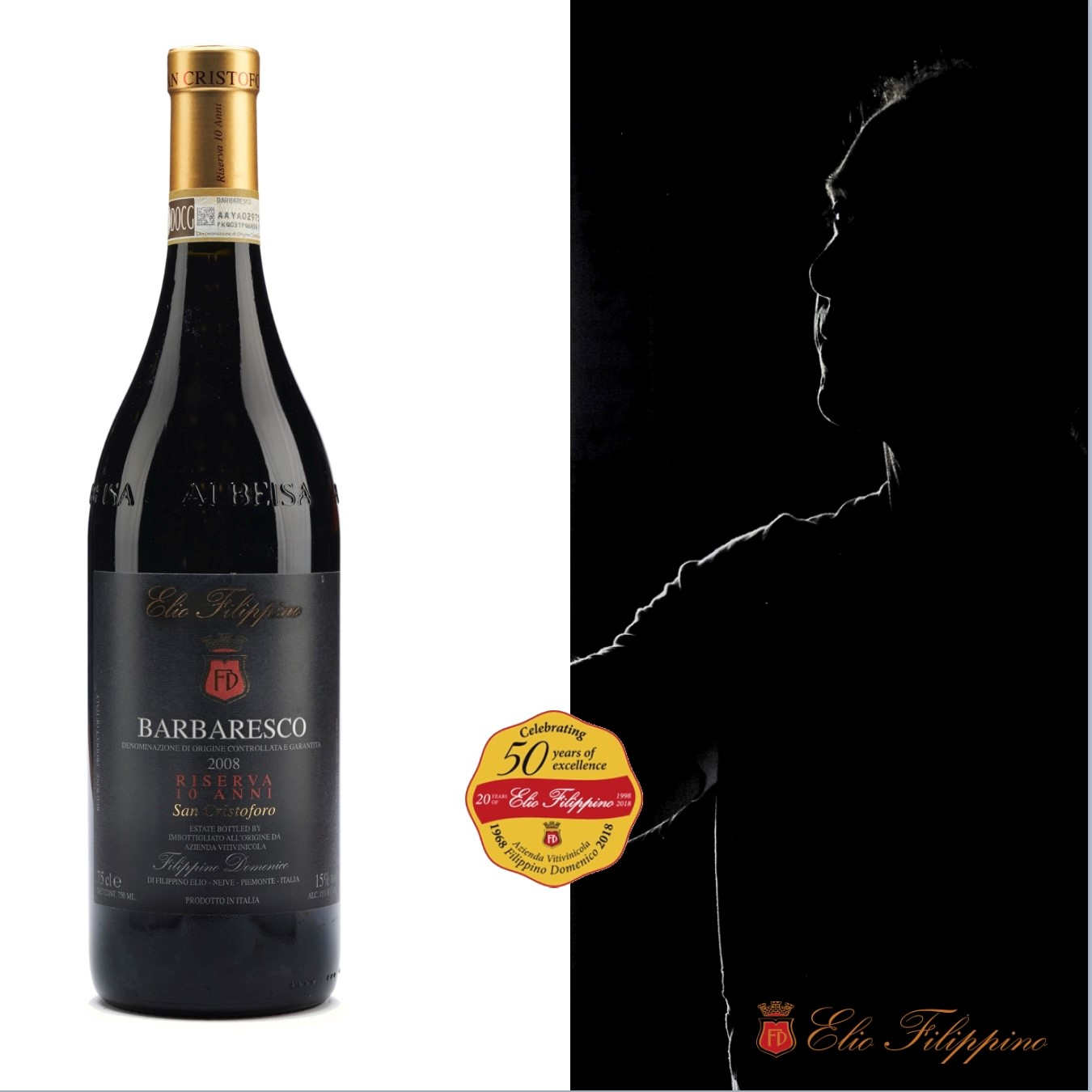 Elio Filippino, Barbaresco, Serra Capelli, Riserva 10 Anni