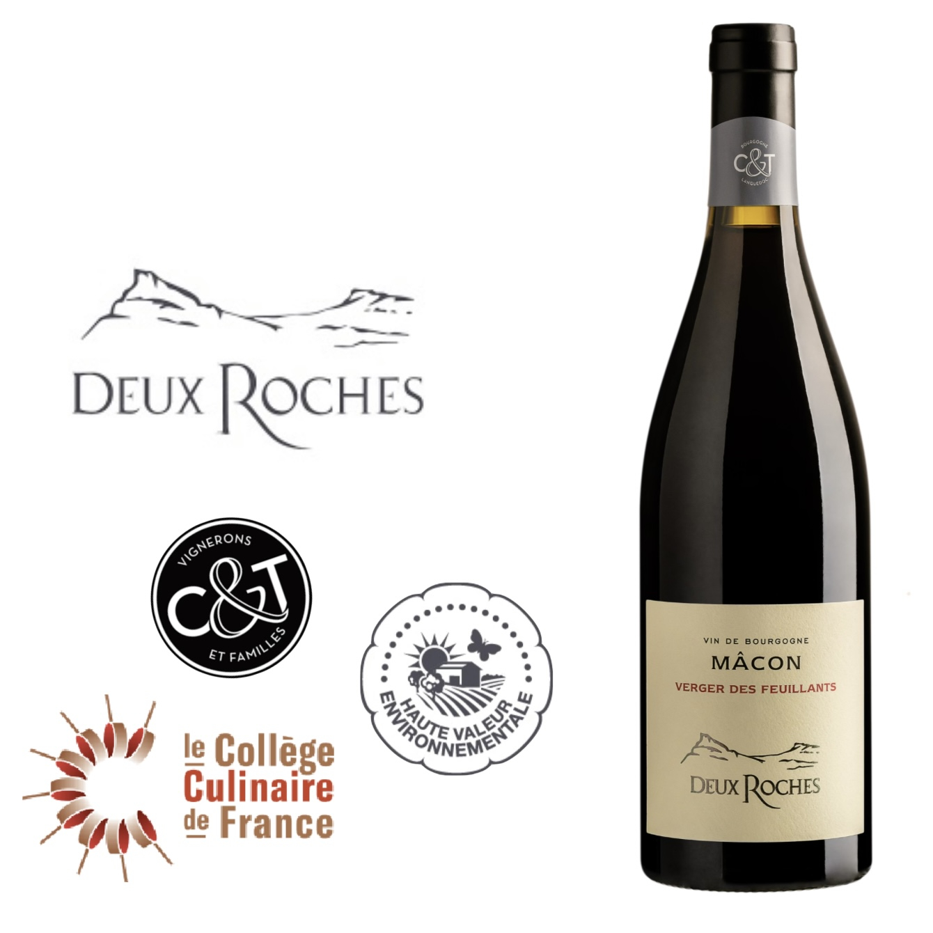 Deux Roches, Macon Rouge Verger Des Feuillants