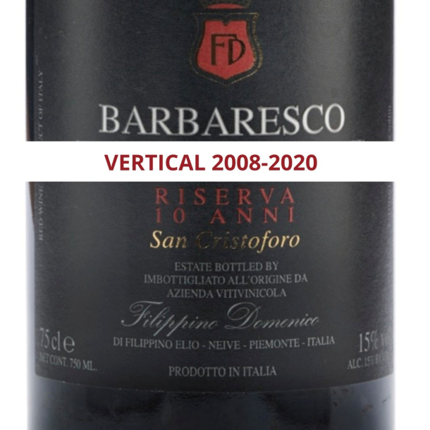Smagning: BARBARESCO RISERVA BLACK LABLE VERTICAL 2008-2020