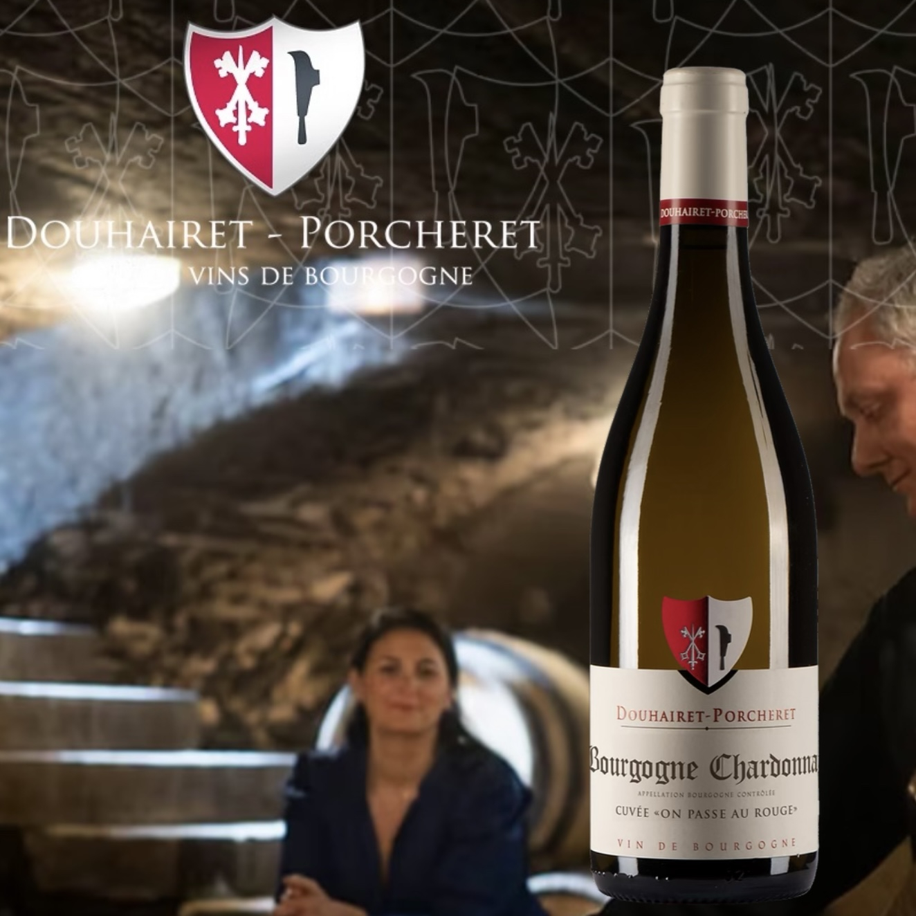 Douhairet Porcheret - Bourgogne Blanc Cuvee on Passe au Rouge - 2022